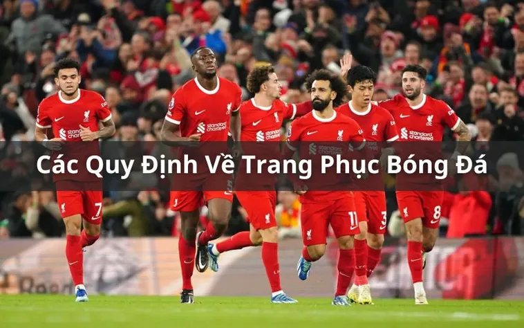 Quy Định Về Trang Phục Bóng Đá Chuẩn Theo Tiêu Chuẩn Quốc Tế